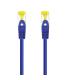 Nanocable Cable De Red Latiguillo RJ45 LSZH Cat.6A SFTP AWG26, Azul, 1.0 M