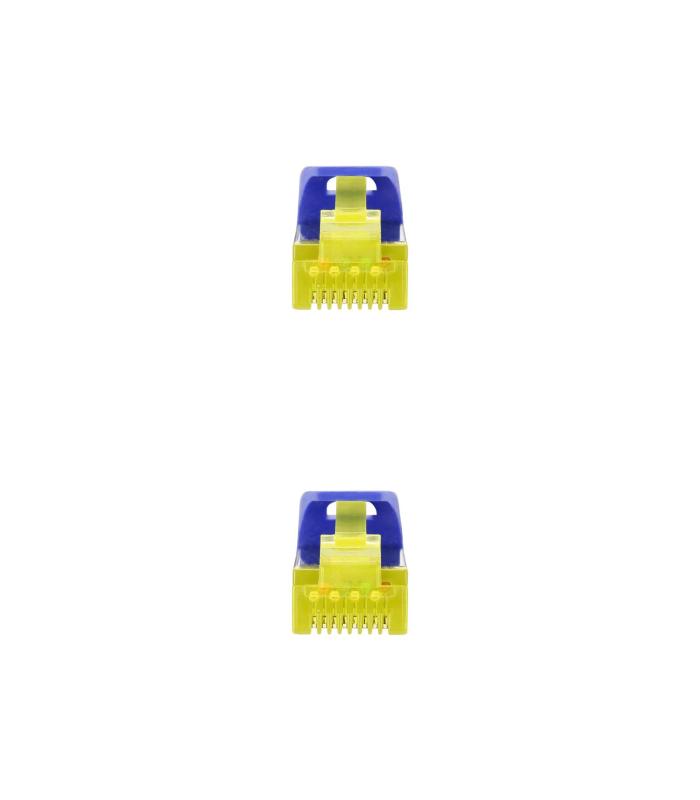 Nanocable Cable De Red Latiguillo RJ45 LSZH Cat.6A SFTP AWG26, Azul, 1.0 M
