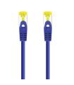 Nanocable Cable De Red Latiguillo RJ45 LSZH Cat.6A SFTP AWG26, Azul, 0.5m