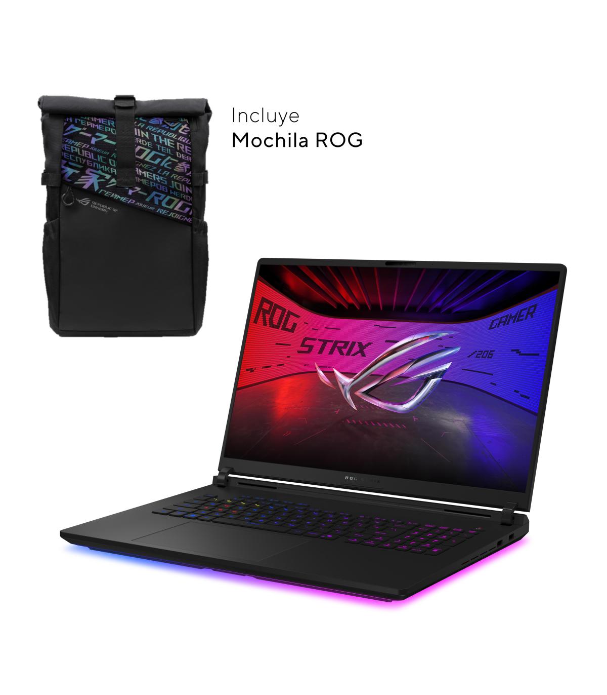 PORTATIL ASUS ROG STRIX G835LX-SA046W U9 275HX 64GB 4TB RTX5090 18"WQXGA W11H