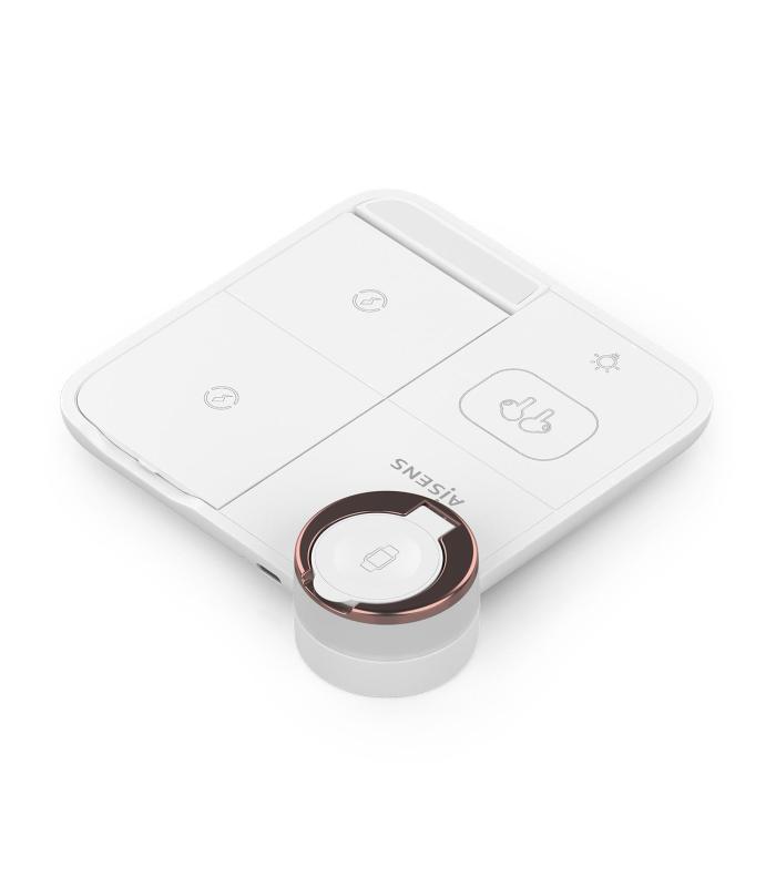 Aisens Cargador Inalmbrico USBC 15W 4 En 1 Compac