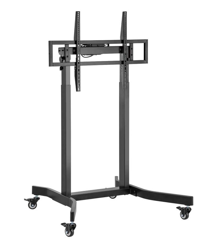Soporte De Suelo Motorizado Con Ruedas Aisens FTF100E-271 Para TV De 55-100'  Hasta 120kg