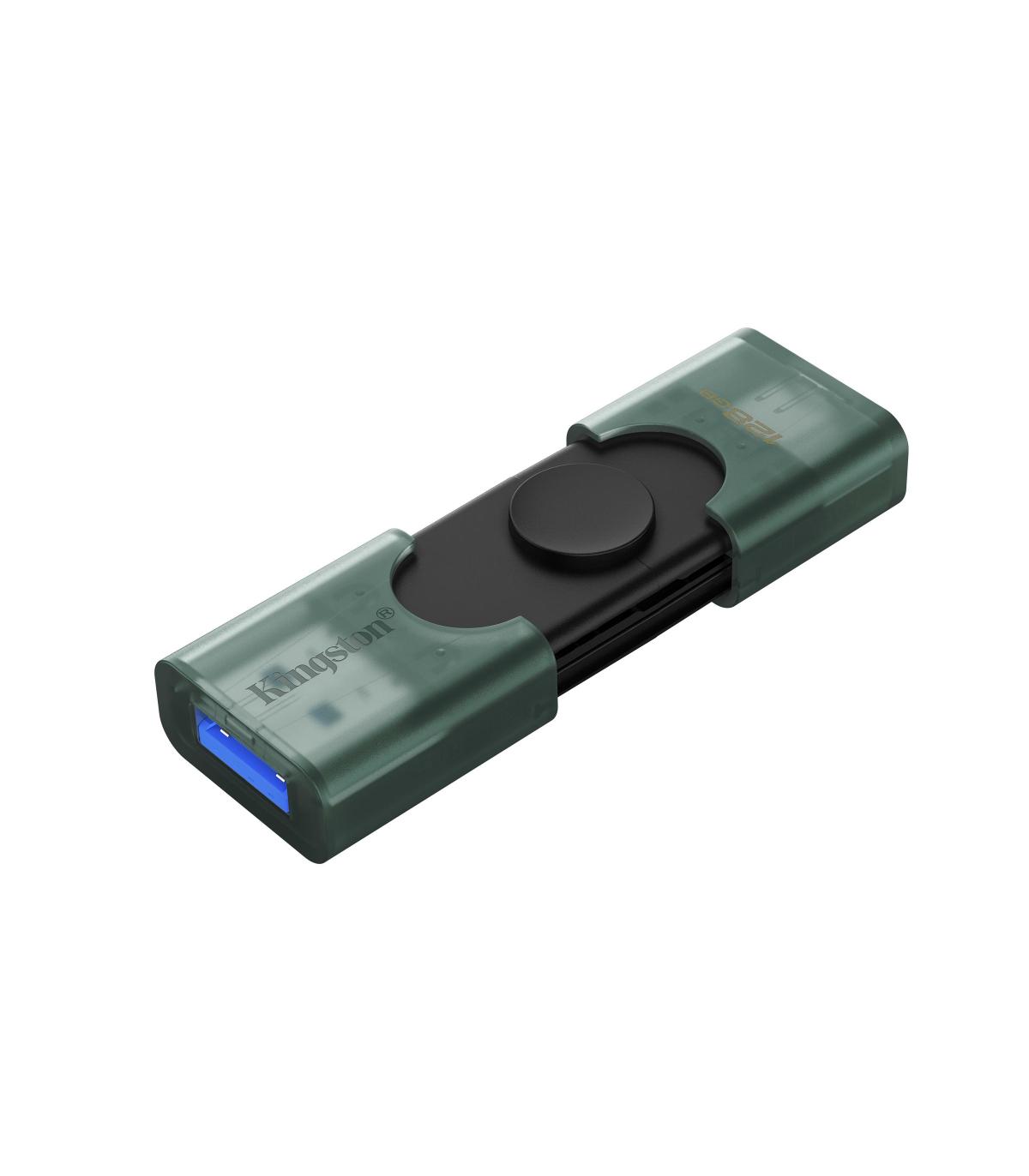 Kingston Technology DataTraveler 128GB USB-A + USB-C 3.2 Gen 1 DuoG2