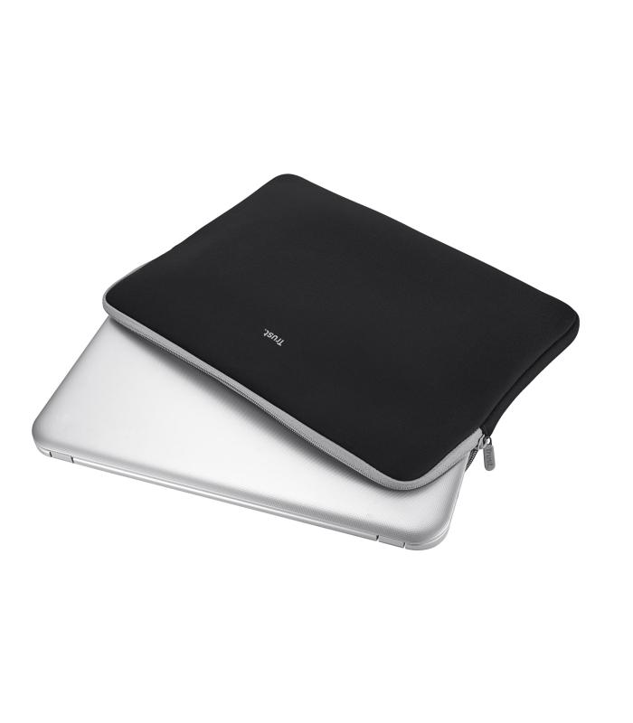 Funda Trust Primo Para Porttiles Hasta 15.6'  Negra