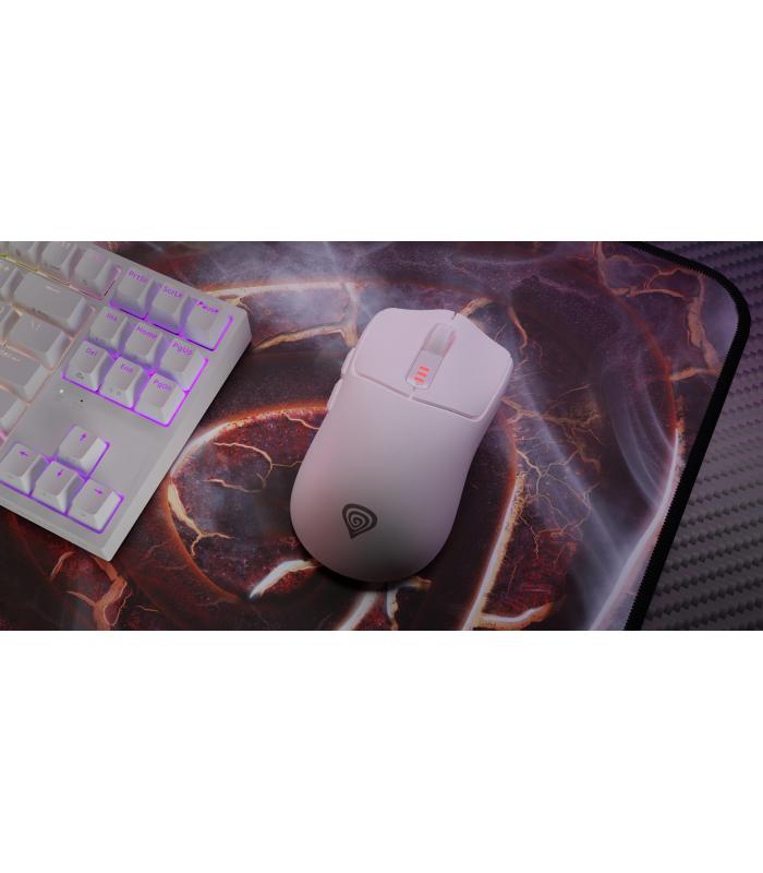 RATON GENESIS GAMING ZIRCON 500 WHITE BLUETOOTH PILAS
