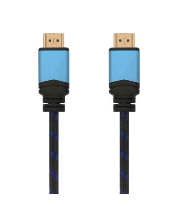CABLE HDMI AISENS V2.0 PREMIUM 4K60HZ 18GBPS A M-A M 0.5M NEGRO AZUL