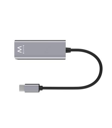 EWENT ADAPTADOR DE RED GIGABIT USB-C ALUMINIO