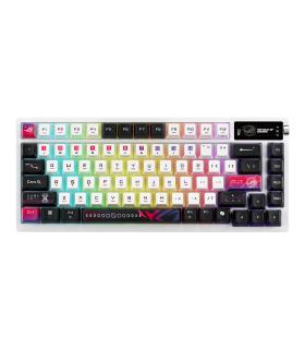 ASUS ROG Azoth X Teclado Juego USB + RF Wireless + Bluetooth Negro, Blanco