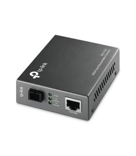 CONVERTIDOR TP-LINK RJ45 10 100 A FIBRA MONOMODO SC