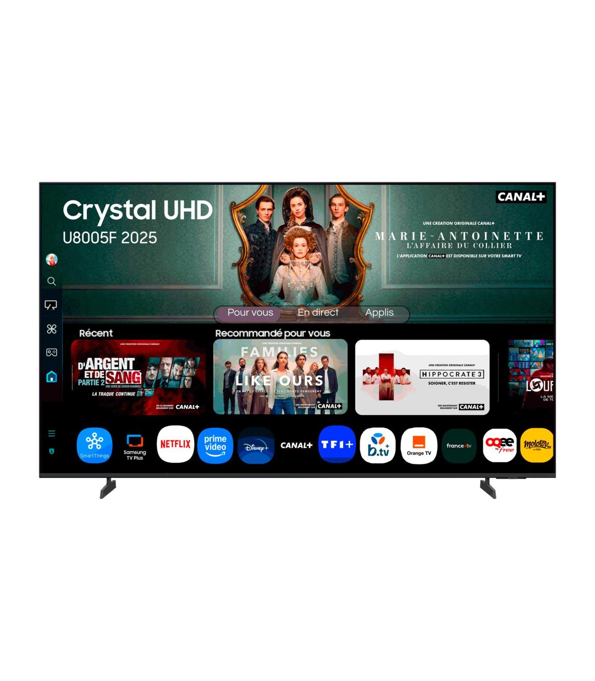 TV SAMSUNG TU43U8005FU 43" LED 4K UHD SMART TV TIZEN HDR10+