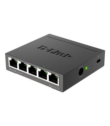 SWITCH D-LINK  5P DGS-105 E 10 100 1000 METAL SOHO
