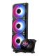 SISTEMA DE REFRIGERACION LIQUIDA MSI PARA CPU MPG CORELIQUID P13 360,LGA 1700 1851,AM5 AM4,360MM,ALUMINUM,3 VENTILADORES,ARGB GE