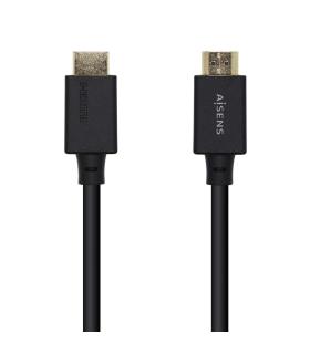 CABLE HDMI AISENS V2.1 ULTRA ALTA VELOCIDAD 8K60HZ M M 0.5M NEGRO
