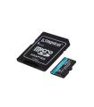 Kingston Technology Tarjeta MicroSDXC Canvas Go Plus Gen4 De 512 GB, 200 MB s, A2 U3 V30 Y Adaptador