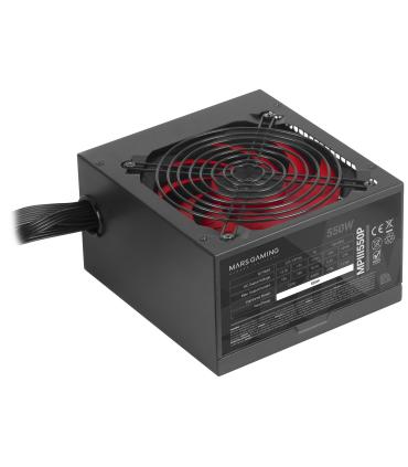 Fuente De Alimentacin Mars Gaming MPIII550P  550W  Ventilador 12cm
