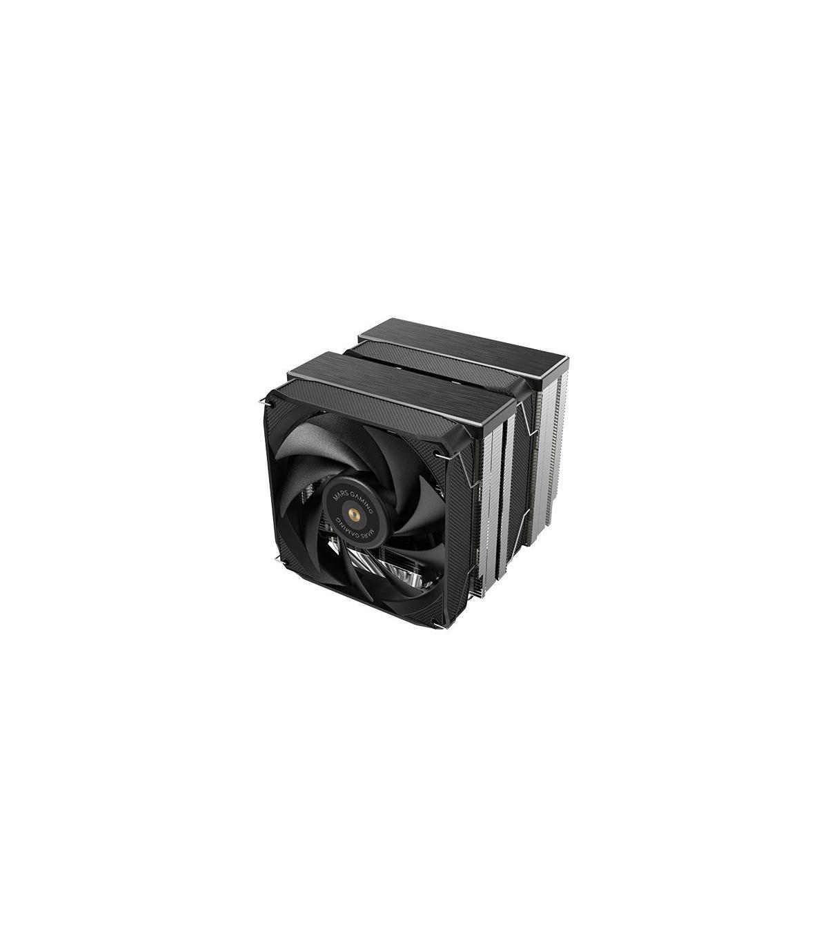 Ventilador Con Disipador Doble Mars Gaming MCPU-XU6  2x 12cm
