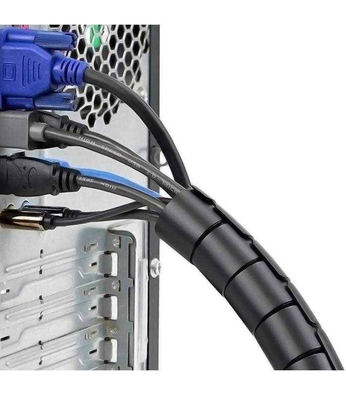 Organizador De Cables En Espiral Aisens A151-0406  1m