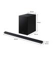 Barra De Sonido Con Bluetooth Samsung Ultra Slim HW-S700D ZF 2024  3.1