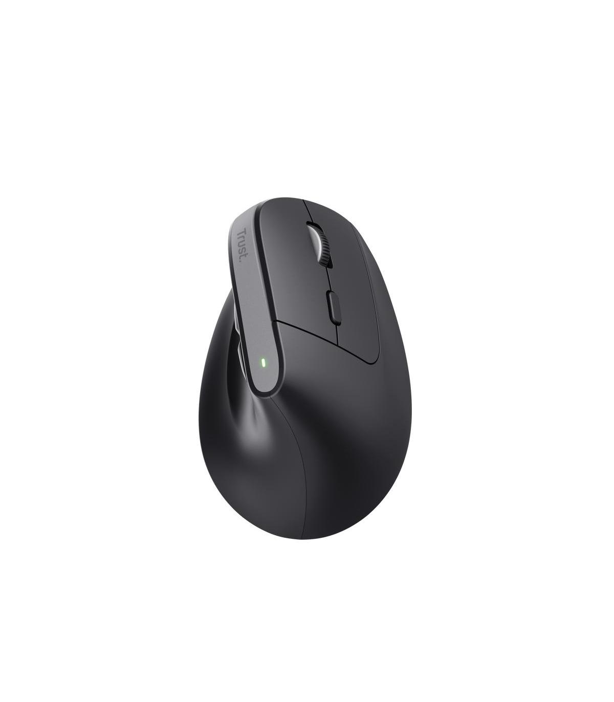 Ratn Vertical Inalmbrico Por Bluetooth Trust Bayo+  Batera Recargable  Hasta 2400 DPI