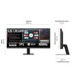 LG 29U511A-B Pantalla Para PC 73,7 Cm (29") 2560 X 1080 Pixeles WFHD LCD Negro