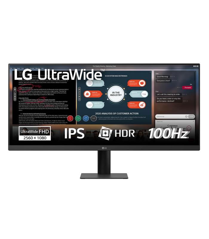 LG 29U511A-B Pantalla Para PC 73,7 Cm (29") 2560 X 1080 Pixeles WFHD LCD Negro