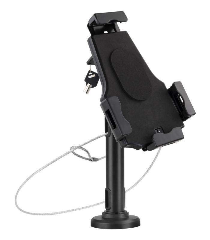 Soporte De Mesa Pared Para Smartphone Tablet TooQ TQTDS0812  Antirrobo  Negro