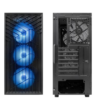 Coolbox Caja Gaming ATX GA300 GRIDLINE Black