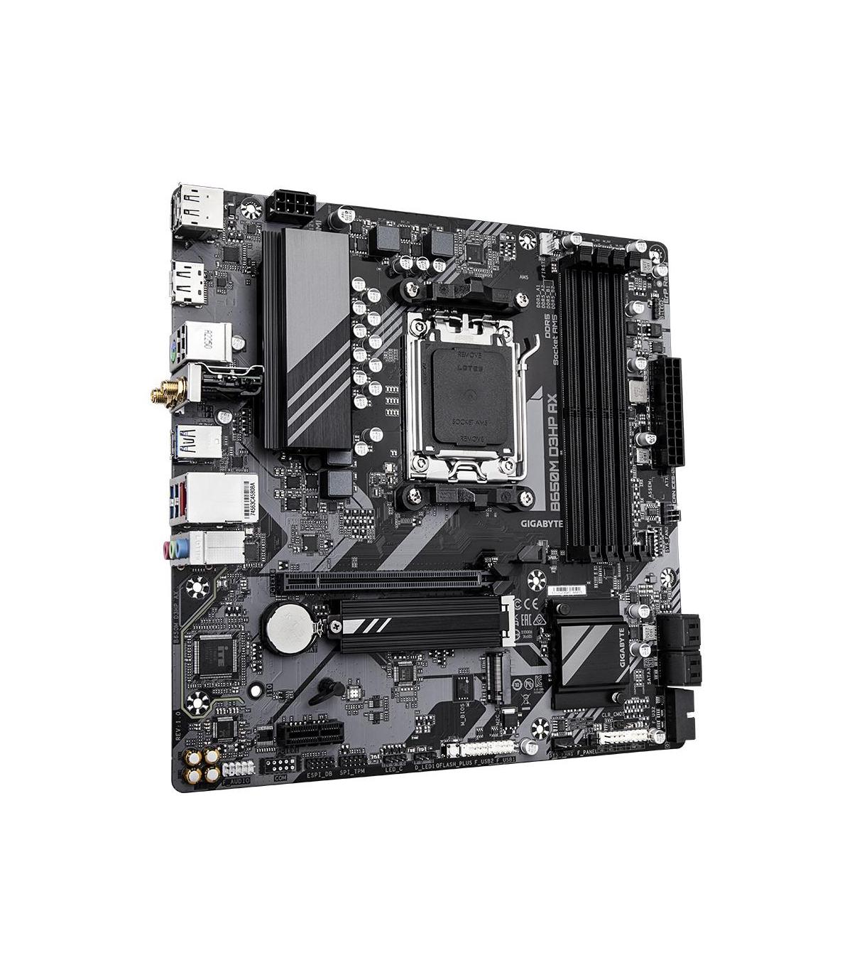 PB AMD SAM5 GIGABYTE B650M D3HP AX 4DDR5 PCI4 LAN2.5 4SATA3 USB3.2 HDMI M2 MATX