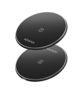 CARGADOR AISENS INALAMBRICO USB-C 15W PARA MOVIL NEGRO