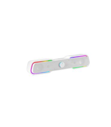 MARS GAMING Altavoces MSBXW Usb Jack Bt 5.0 White