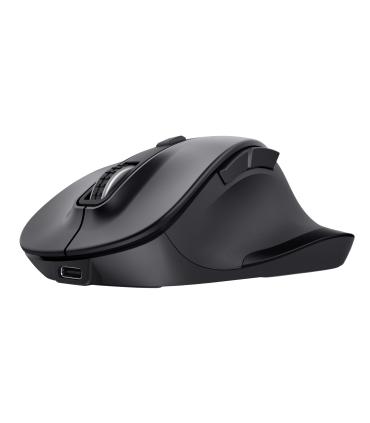 Ratn Ergonmico Inalmbrico Trust Fyda Multidispositivo  Batera Recargable  Hasta 2400 DPI
