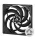 Ventilador Arctic P14 Slim PWM PST  14cm  Negro