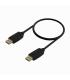 CABLE AISENS DISPLAYPORT V1.2 CCS 4K@60HZ M M NEGRO 0.5M
