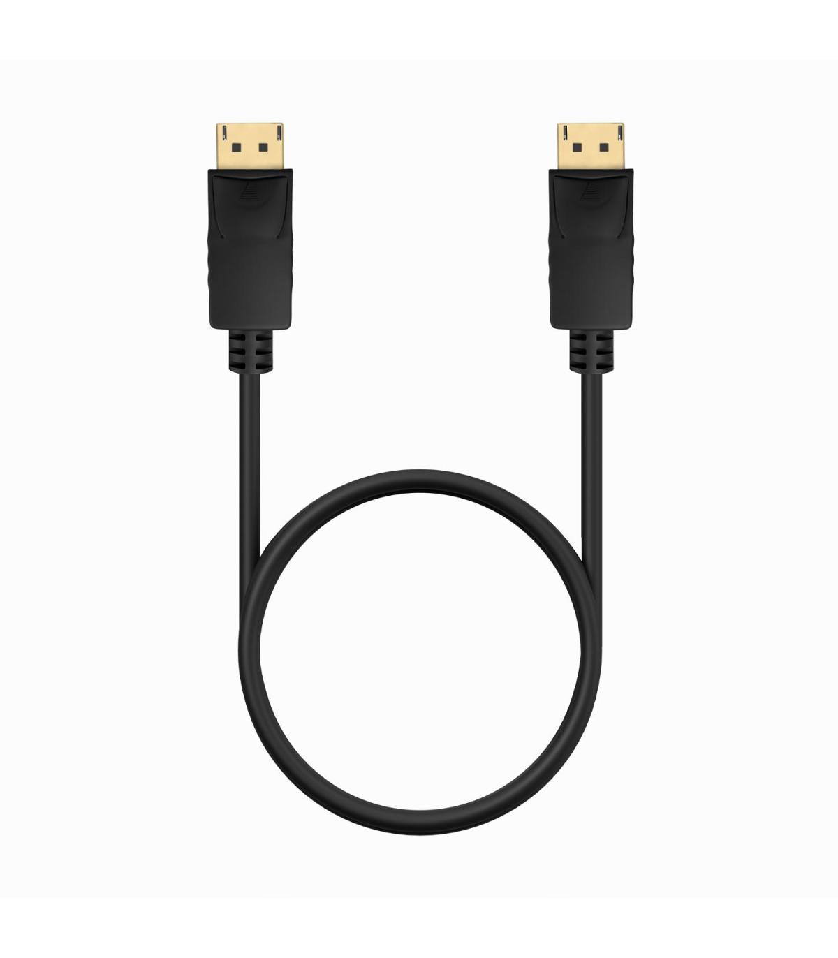 CABLE AISENS DISPLAYPORT V1.2 CCS 4K@60HZ M M NEGRO 0.5M