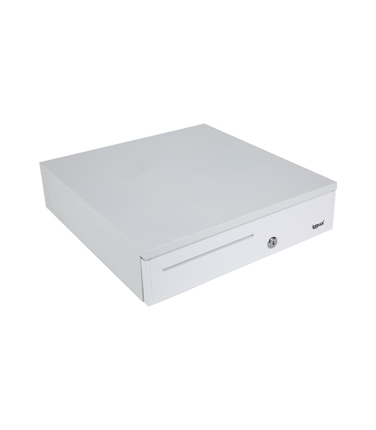 Iggual Cajn Portamonedas IRON-30PW 5+5 BlancoPuro