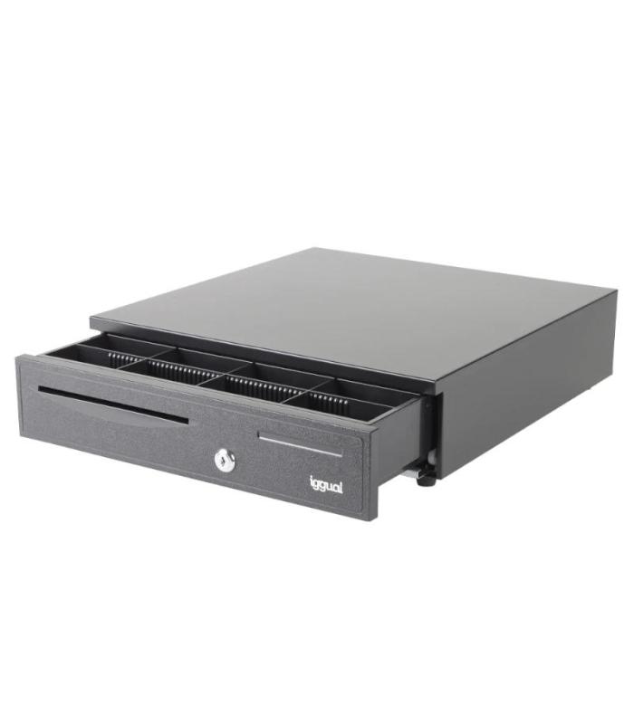 Iggual Cajn Portamonedas IRON-20 42cm 4+8 Negro