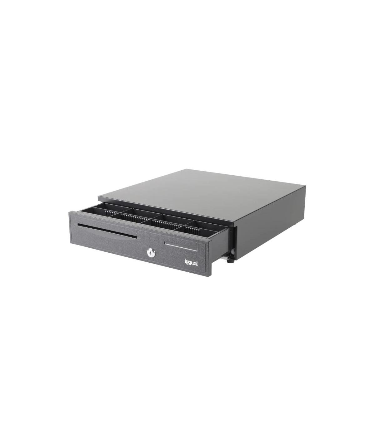 Iggual Cajn Portamonedas IRON-20 42cm 4+8 Negro