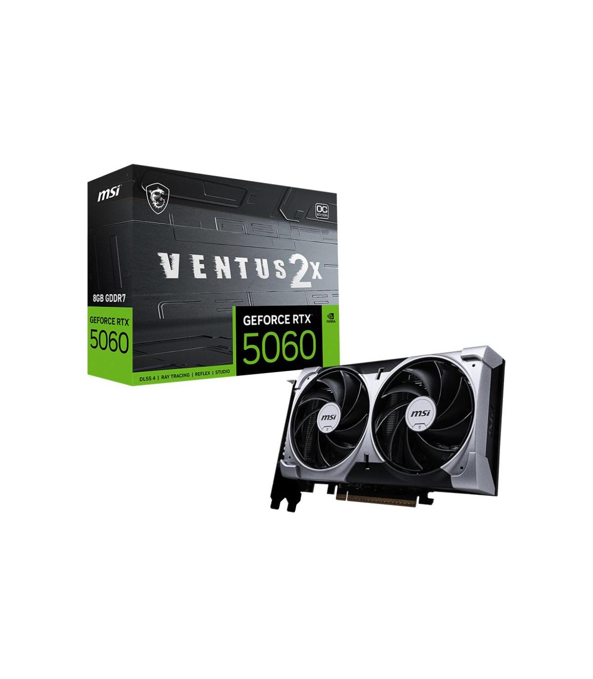 TARJETA GRAFICA MSI RTX 5060 8G VENTUS 2X OC