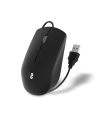 RATON SUBBLIM BUSINESS SILENCIOSO 1200 DPI NEGRO USB
