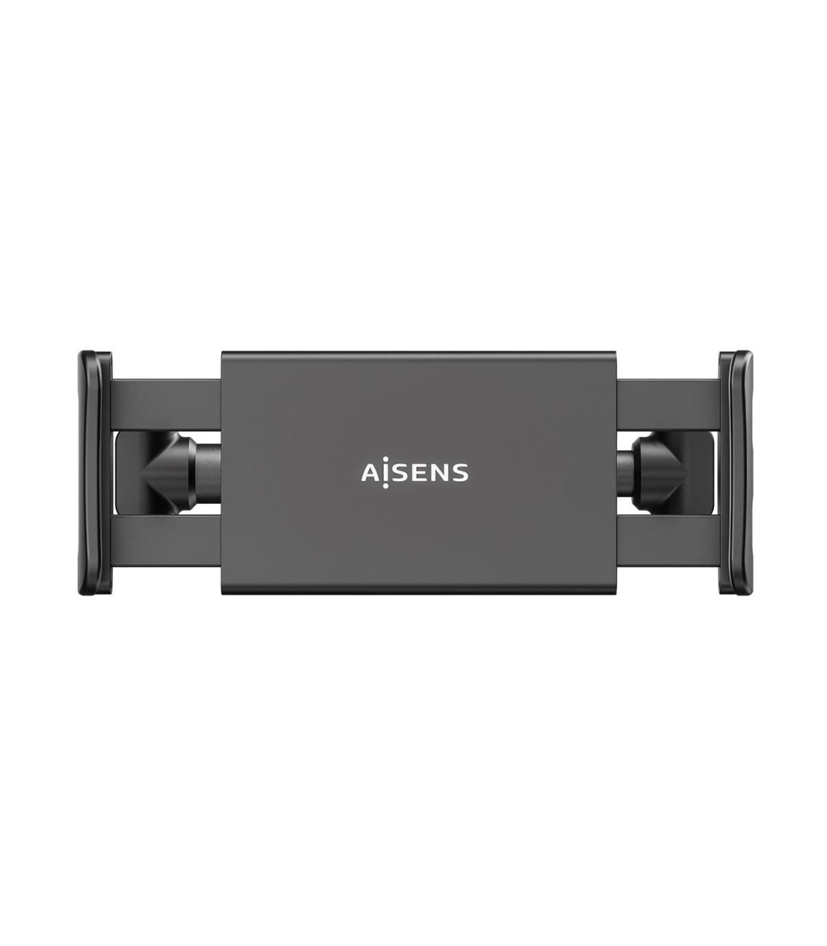 SOPORTE TABLET AISENS COCHE AJUSTABLE (1 PIVOTE) REPOSACABEZAS NEGRO