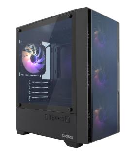 Coolbox Caja Gaming MATX GM200 F.Mesh S.FTE ARGB N