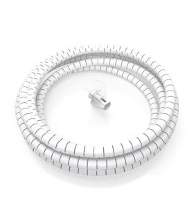 ORGANIZADOR CABLE AISENS EN ESPIRAL 25MM BLANCO 1.0M