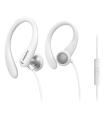 Auriculares Deportivos Philips TAA1105WT  Con Micrfono  Jack 3.5  Blancos