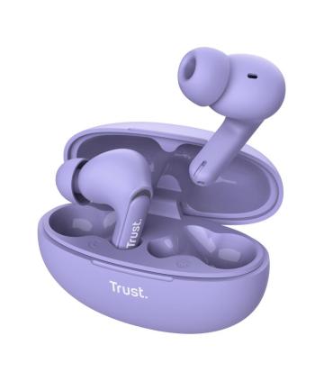 Trust Yavi Auriculares True Wireless Stereo (TWS) Dentro De Odo Llamadas Msica USB Tipo C Bluetooth Prpura