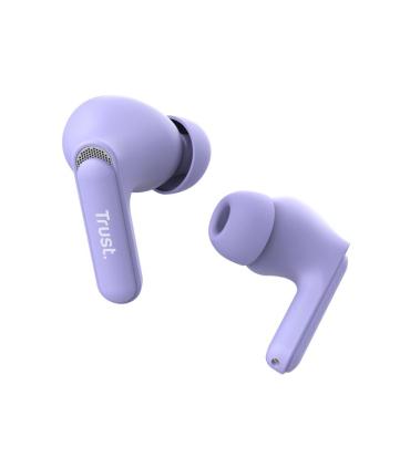 Trust Yavi Auriculares True Wireless Stereo (TWS) Dentro De Odo Llamadas Msica USB Tipo C Bluetooth Prpura