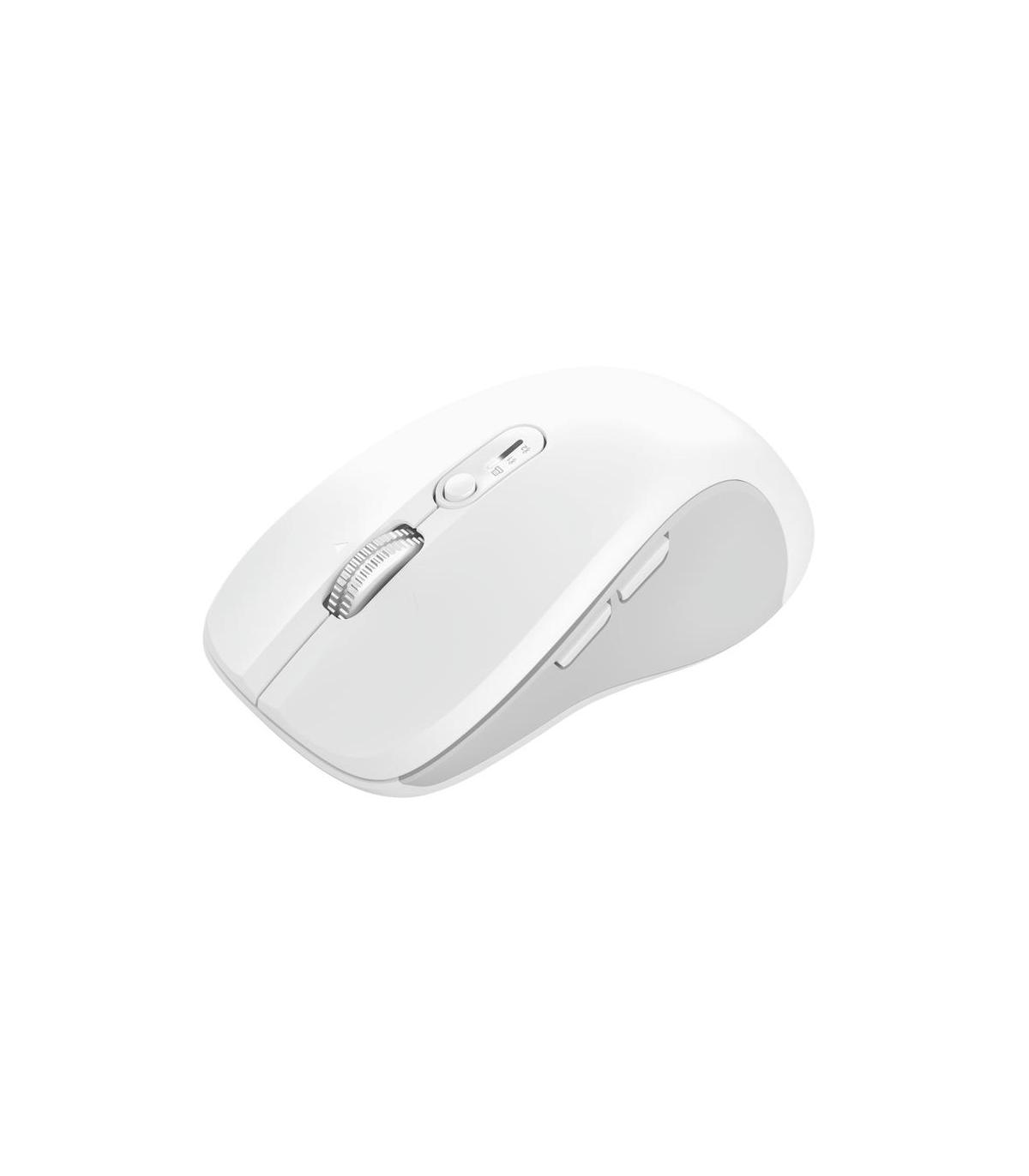 Ratn Ergonmico Inalmbrico Trust Ferro  Hasta 3200 DPI  Blanco