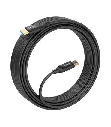 CABLE HDMI AISENS V2.0 OPTICO ACTIVO AOC 4K60HZ 18GBPS A M-A M 15M NEGRO