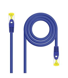 Nanocable Cable De Red Latiguillo RJ45 LSZH Cat.6A SFTP AWG26, Azul, 2.0 M