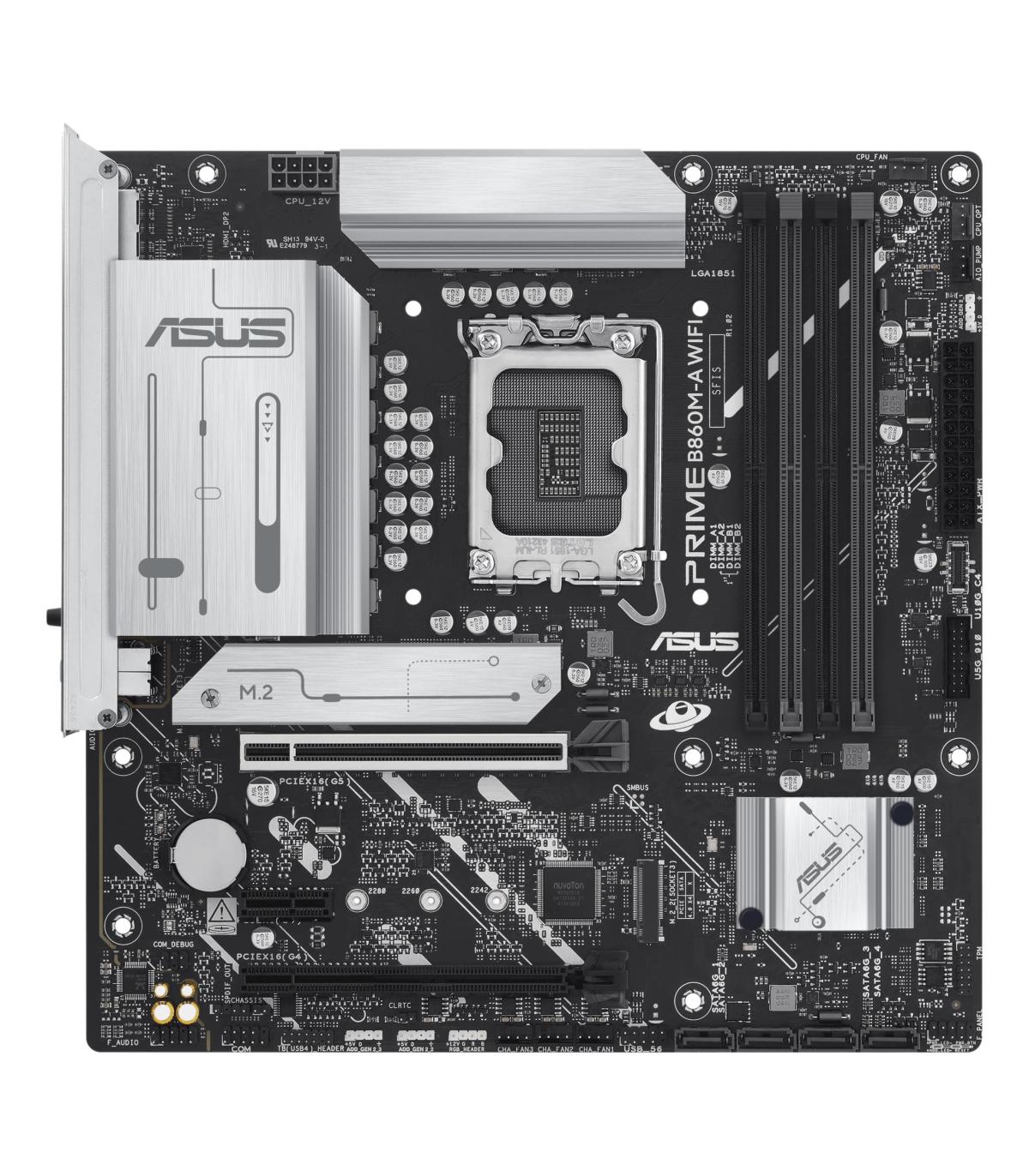 ASUS PRIME B860M-A WIFI Intel B860 LGA 1851 (Socket V1) Micro ATX