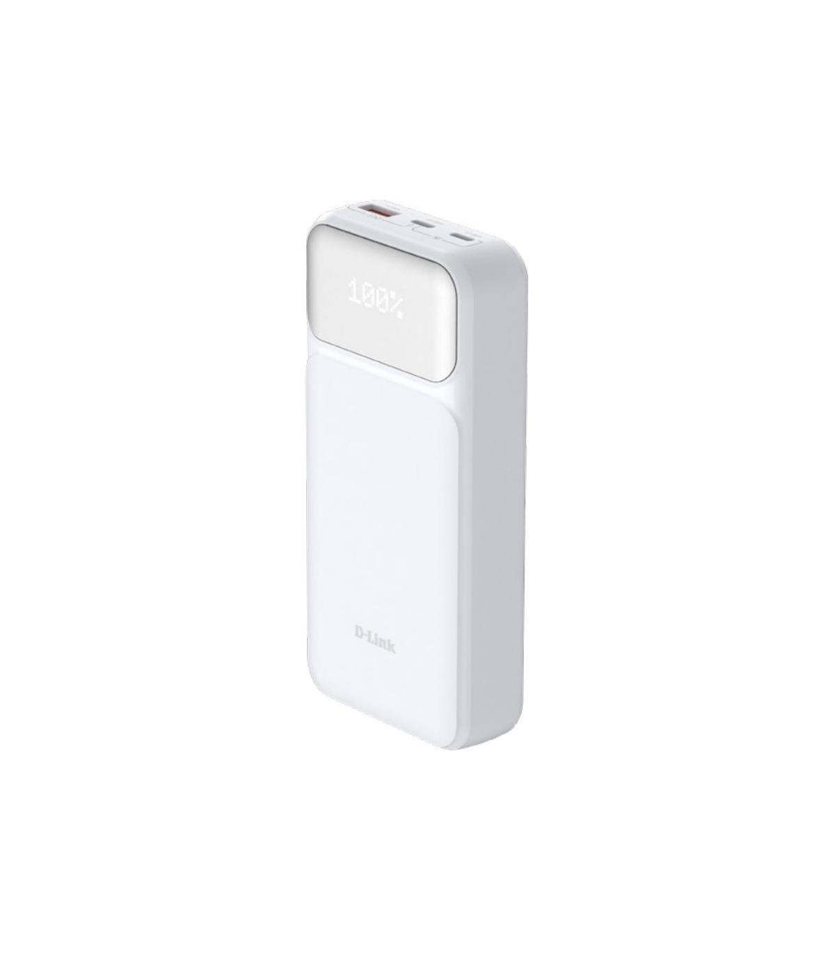 Powerbank 20000mAh D-Link DPP-201  65W  Blanca